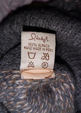 Супервой,стан нового!вязаный свитер 100%альпака, указано р.s.8 фото