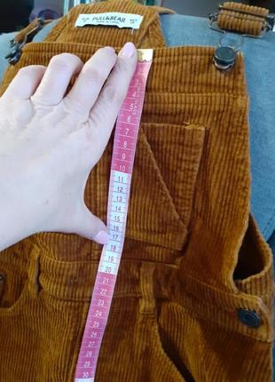 Сарафан вельветовый теплый s