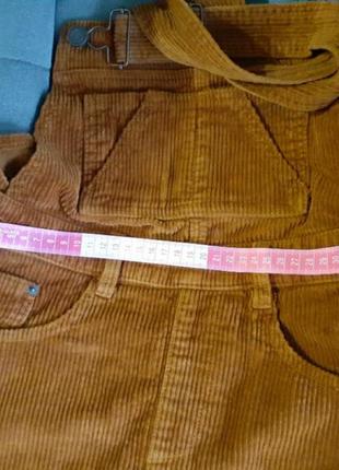 Сарафан вельветовый теплый s