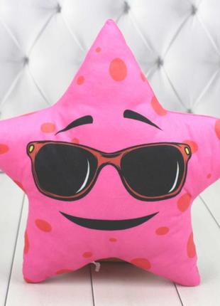 Мягкая игрушка звезда улыбка, 30см, 00308-11