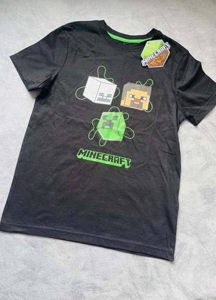 Футболка для хлопчика 9-10 років minecraft
