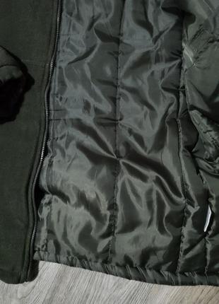 Мужская флисовая куртка хаки / arctic storm / m&s / толстовка / мужская одежда /4 фото