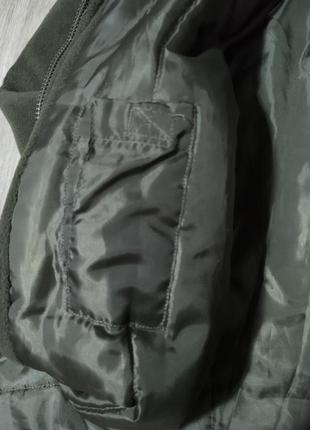 Мужская флисовая куртка хаки / arctic storm / m&s / толстовка / мужская одежда /7 фото