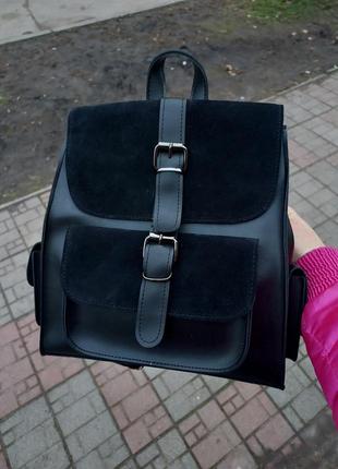 Рюкзак жіночий спортивний рюкзак замшевий рюкзак  luck sherry's1 фото