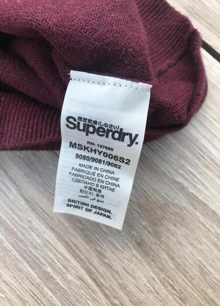 Светр superdry реглан кофта свитер лонгслив стильный  худи пуловер актуальный джемпер тренд6 фото