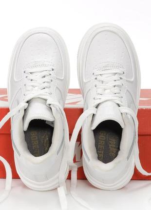 Осенние женские кроссовки nike air force 1 low gore tex white (термо) 36-37-38-39-406 фото