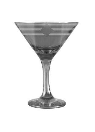 Набор бокалов для мартини гусь хрустальный бистро 170мл, 6шт/упак., eq233-4101 фото