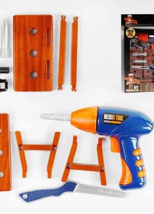 Ігровий набір інструментів a-toys з дрилем, a520-13a