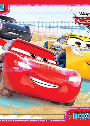 Пазлы g-toys из серии "тачки", 70 элементов, постер-плакат, z10190