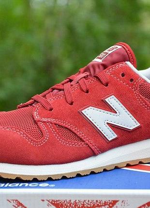 Оригинал new balance! красивые красные кроссовки 520 kl520rwy нью беленс4 фото