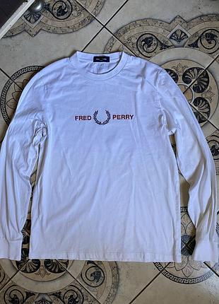 Мужская кофта лонгслив свитшот худи fred perry