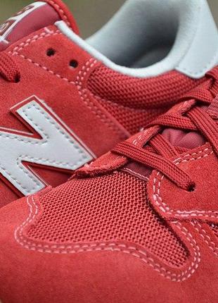 Оригинал new balance! красивые красные кроссовки 520 kl520rwy нью беленс6 фото