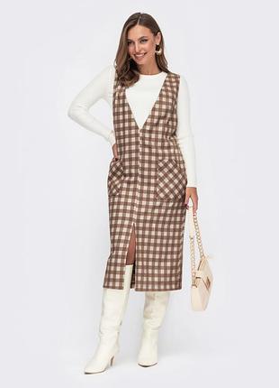 Кашеміровий сарафан