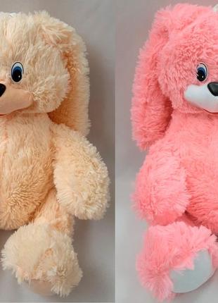 Мягкая игрушка зайка сеня малый, 45см, 23