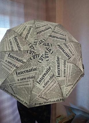 Женский зонт-полуавтомат.1 фото