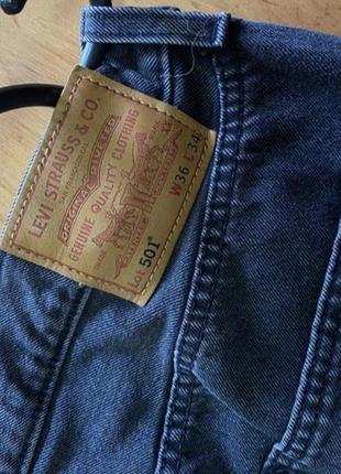 Оригинальные джинсы levi's мужские серые 34/345 фото