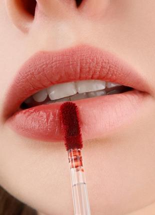 Тінт для губ lip tint aqua gel hyaluron complex від luxvisage3 фото