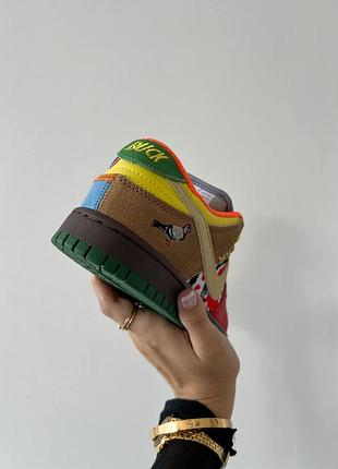 Кроссовки dunk sb low "what the"5 фото