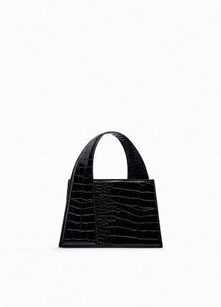 Сумка під крокодила zara