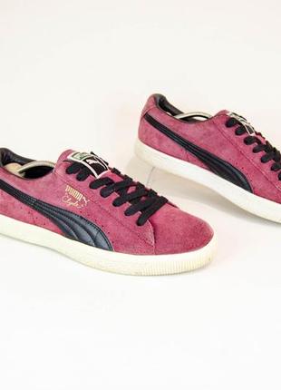 Puma clyde шкіряні кеди кросівки оригінал! розмір 41 26,5 см