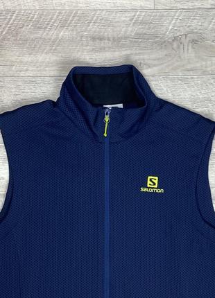 Salomon жилетка s размер синяя оригинал