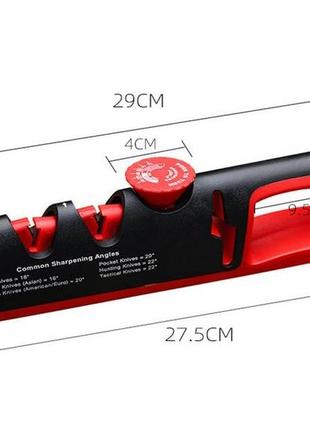 Точилка для ножів та ножиць з регулюванням кута заточування8 фото