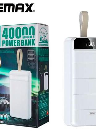 Power bank повербанк 40000 mah черный белый6 фото