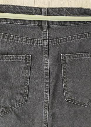 Актуальная длинная джинсовая юбка5 фото