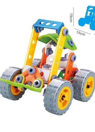 Конструктор build&play навантажувач hanye, 84 дет., j-7703