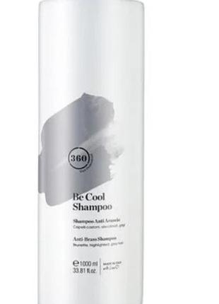 Тонирующий шампунь 360 hair professional be cool shampoo