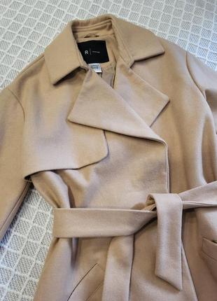 Трендовое шерстяное пальто la redoute5 фото