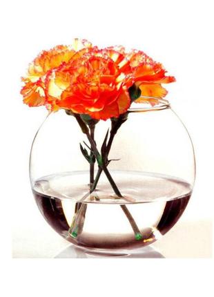 Кількість: ваза pasabahce флора кругла h-16см, 450681 фото