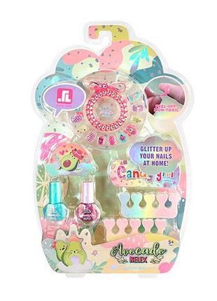 Косметика детская игровая лак, набор для педикюра, ногти, zr-05b