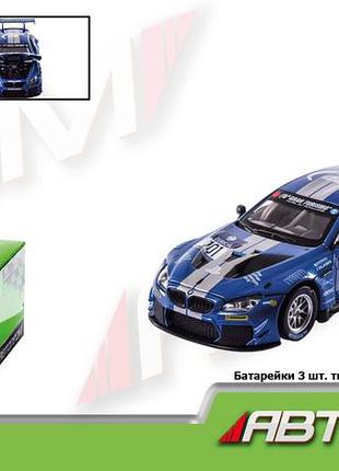 Машина детская металлическая, автопром, 1:32 bmw m6 gt3, 68325
