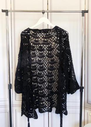 Кардиган ажурний h&amp;m,р.універсал 8