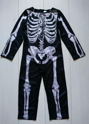 Карнавальный костюм скелет на хеллоуин halloween2 фото