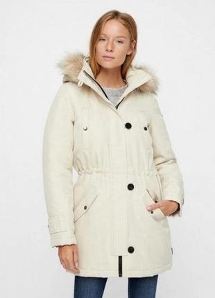 Куртка партка евро зима с мехом vero moda