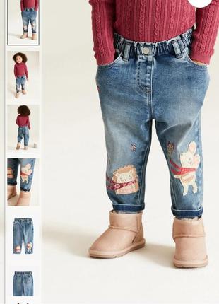 Шикарнi джинси на дівчат 3міс-7років,англія🐭🐁😍1 фото