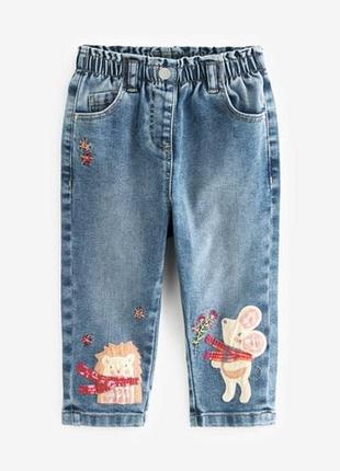 Шикарнi джинси на дівчат 3міс-7років,англія🐭🐁😍5 фото