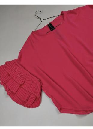 Блуза топ рожева італійська3 фото