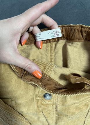 Вельветовая юбка zara 11-12р6 фото