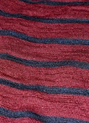 Gap стильный пуловер в полоску из шерсти мериноса4 фото