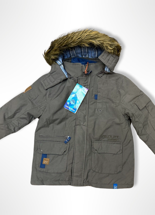 Куртка зимова wild life колір сірий (quadrifoglio, польща)1 фото