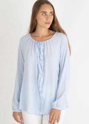 Блуза шелк с ацетатом marc cain1 фото