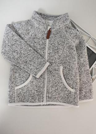 Флісова кофта 10-12 h&m 80 р, 9-12