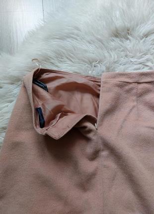 💛💜🩵 стильная теплая юбка на подкладке5 фото