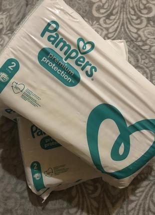 Підгузки pampers premium protection 2