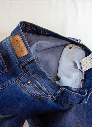 Escada sport джинсы винтаж клеш оригинал! размер 40 (w-32) l5 фото