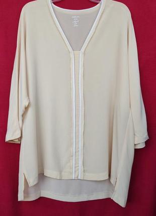 Блуза шелк от marc cain2 фото