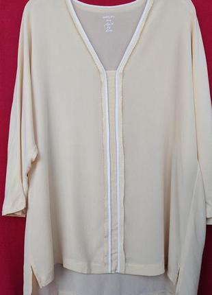 Блуза шелк от marc cain4 фото